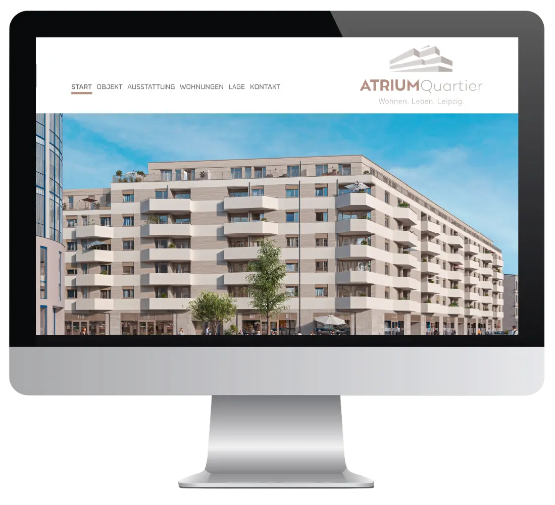 Website Atrium Quartier