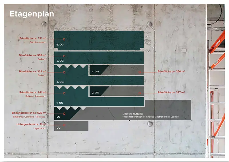 Kornversuchsspeicher Etagenplan