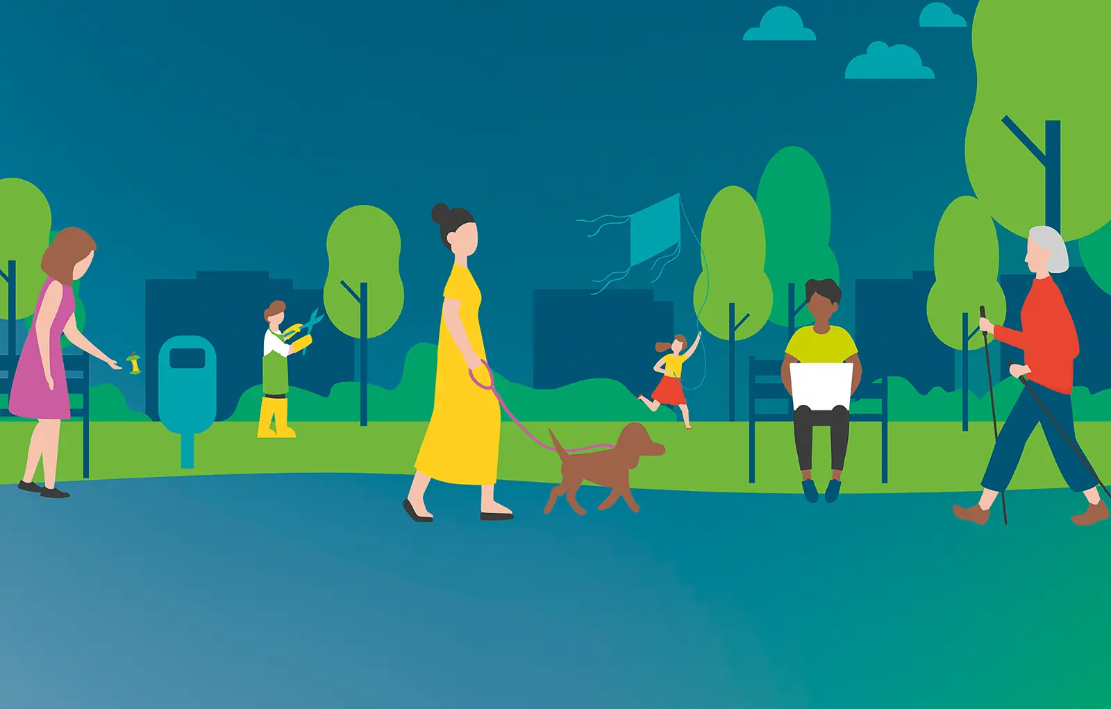 Quartiersbeschilderung